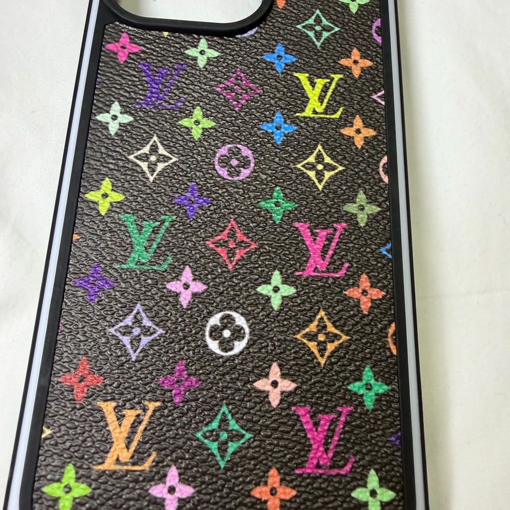 Multicolor Designer Phone Case - Picture 2 of 3